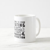 Schaatsen Inline Schaatsen Inliner Gift Idee Koffiemok (Voorkant rechts)