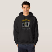 Schaatsen is mijn Jam Roller Skating Hoodie (Voorkant volledig)