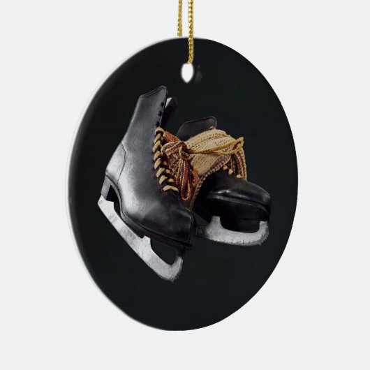  Schaatsen Keramisch Ornament (Rechts)