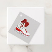 Schaatsen met kerstcadeaus met cadeau Cadeau Label (In situ)