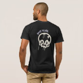 Schaatsen Of Niets T-shirt (Achterkant volledig)