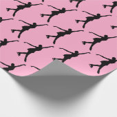 Schaatsen ontwerp inpakpapier (Hoek)