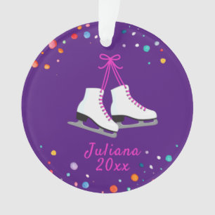 Schaatsen Ornament, Ice Hockey Meisjes Kerst Ornament