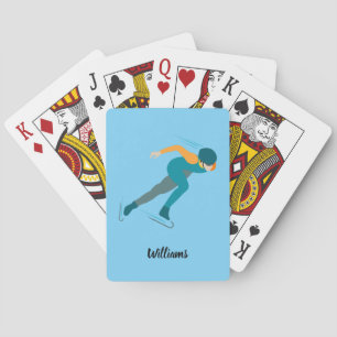 Schaatsen Pokerkaarten