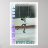 schaatsen poster (Voorkant)