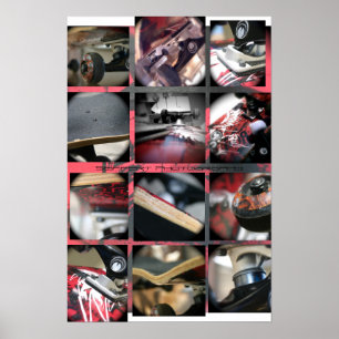 schaatsen poster