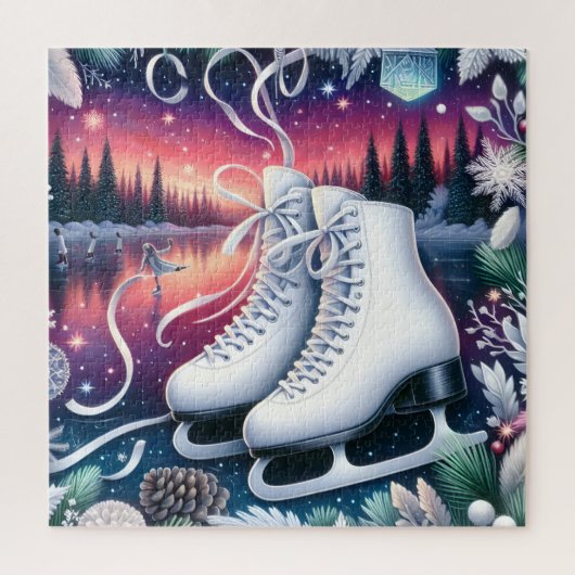 Schaatsen Puzzel (Verticaal)