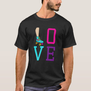 Schaatsen rolschaatser Roller 70' S.L. T-shirt