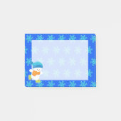 Schaatsen Sneeuw Baby Winterpret Post-it® Notes (Voorkant)