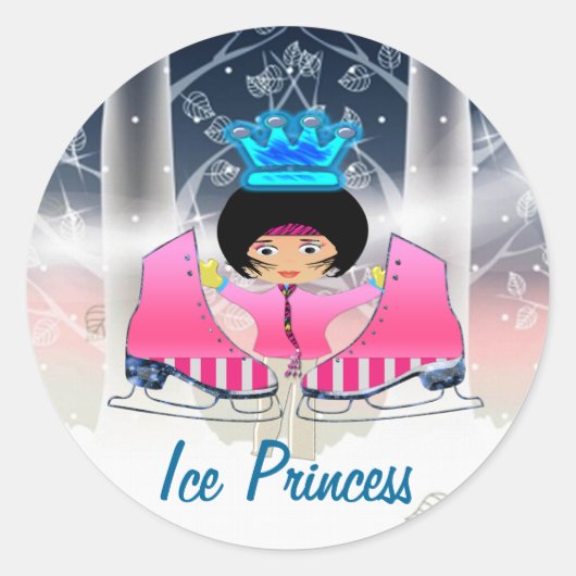 Schaatsen Stickers (Voorkant)