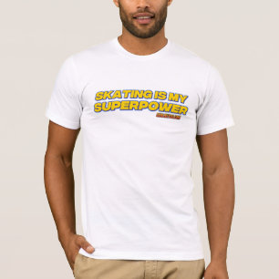 Schaatsen Superpower Alt T-shirt