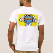 Schaatsen Superpower Alt T-shirt (Achterkant)
