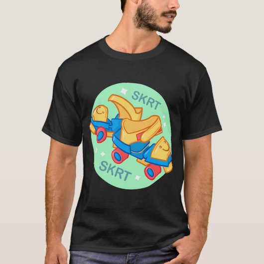 Schaatsen T-shirt (Voorkant)