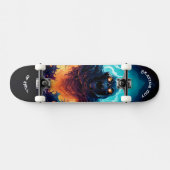 Schaatsen uit de hel - Schedel Persoonlijk Skateboard (Horizontaal)