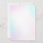 Schaatsen Uitnodiging Schaatsfeest Goud (Achterkant)