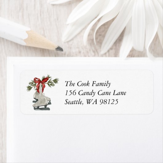  Schaatsen vakantie Etiket (Insitu)