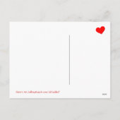 Schaatsen - Valentijn Briefkaart (Achterkant)