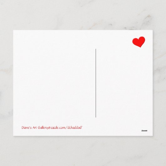 Schaatsen - Valentijn Briefkaart (Achterkant)