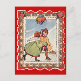 Schaatsen - Valentijn Briefkaart