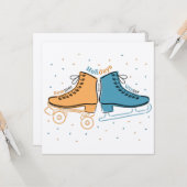 Schaatsen van mijn leven ・ Feestdagen ・ Kaart (Voorkant / Achterkant in situ)