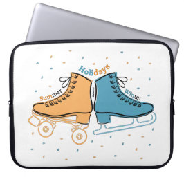 Schaatsen van mijn leven • Vakanties • Laptop Sleeve
