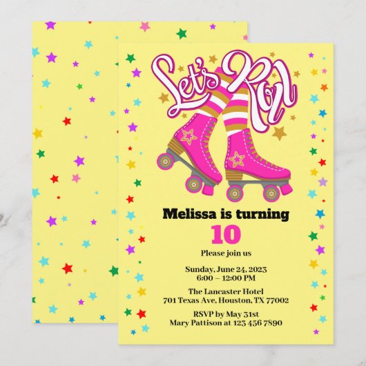 Schaatsen van rolstoelen, ongeacht de leeftijd kaart (Voorkant / Achterkant)