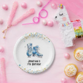 Schaatsen Verjaardag Borden, Hockey Verjaardag Papieren Bordje (Feest)