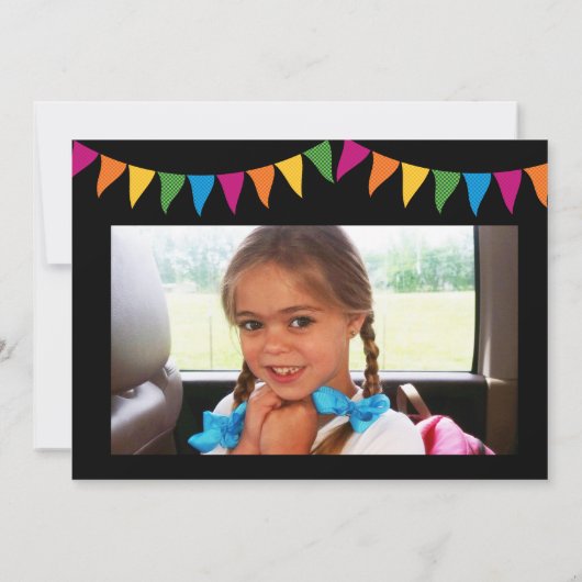 Schaatsen Verjaardagsfeest Uitnodiging (Achterkant)