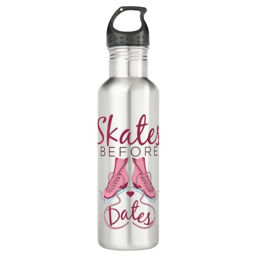 Schaatsen voor datums tekenen ijskast waterfles  (Voorkant)