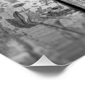 Schaatsen voor oprollen perfect poster (Hoek)