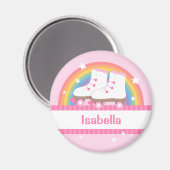 Schaatsen voor regenboogrollen voor meisjes magneet (Voorkant / Achterkant)