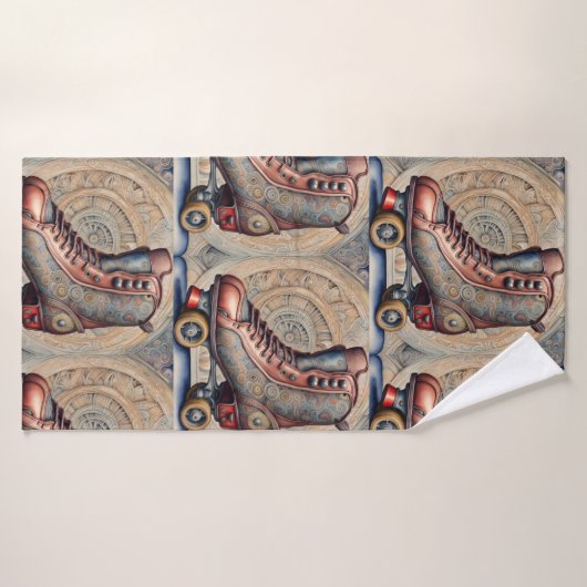  Schaatsen voor rol Bad Handdoek (Badhanddoek)