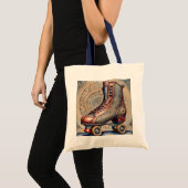  Schaatsen voor rol Tote Bag (Voorkant (product))