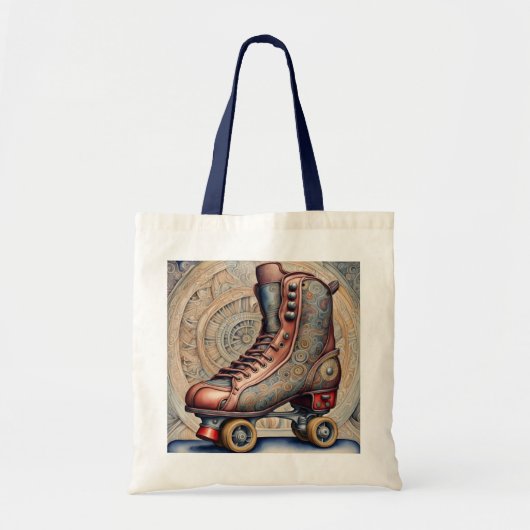  Schaatsen voor rol Tote Bag (Voorkant)
