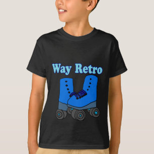 Schaatsen voor Way Retro Roller T-shirt