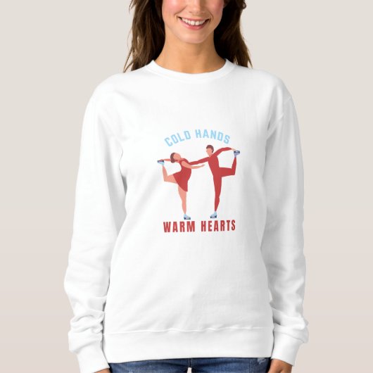 Schaatsen Winter Sport Modern Trui (Voorkant)