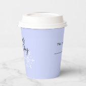 Schaatsen Winter Thema Verjaardagsfeest Papieren Bekers (Links)