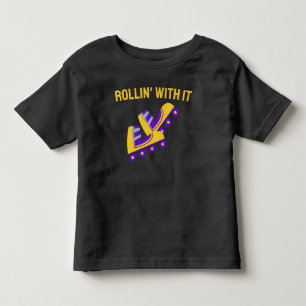 Schaatsende Baby Jongen Schaatser Kinder Shirts