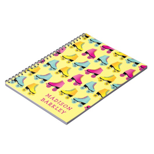 Schaatsende Kinderen Notitieboek (Linkerzijde)