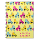 Schaatsende Kinderen Notitieboek (Voorkant)