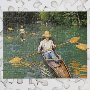 Schaatsenrijders van Gustave Caillebotte, Vintage  Legpuzzel