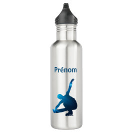 Schaatser — Blauwe sterren Waterfles