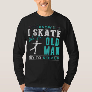 schaatser: Blijf op de hoogte van mijn hilarische T-shirt