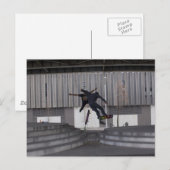 Schaatser Briefkaart (Voorkant / Achterkant)