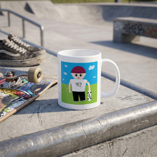 Schaatser Jongen Koffiemok