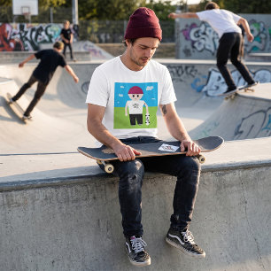 Schaatser Jongen T-shirt