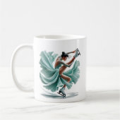 Schaatser koffiemok (Links)