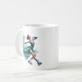 Schaatser koffiemok (Voorkant links)