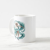 Schaatser koffiemok (Voorkant links)