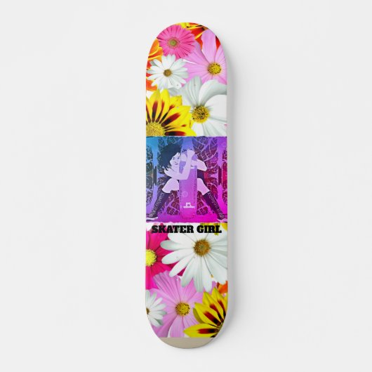 SCHAATSER MEISJE SKATEBOARDS (Voorkant)